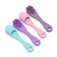 Cepillo de nariz de silicona cepillo de lavado manual de dedos m cepillo de limpieza facial de pelo suave cepillo de limpieza facial cepillo de tapa de dedos de ala suave cepillo de silicona para eliminar los puntos negros - details 2