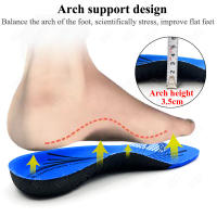 Plantillas ortopédicas ultraligeras para el cuidado de los pies, plantillas de soporte ortopédico para zapatos, almohadillas para el dolor de pies planos, Unisex - details 26
