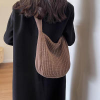 Bolsos de hombro Vintage para mujer, bolsos tejidos de gran capacidad, bolso escolar informal para mujer y niña, para compras de viernes - details 11