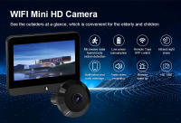 cámara mirilla puerta wifi esconder remoto monitor Timbre inteligente 1080P - details 0