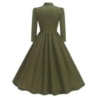 2024 nueva moda bata Vintage vestidos de verano elegantes mujeres Swing manga corta pajarita cuello Rockabilly fiesta graduación vestido de oficina - details 21
