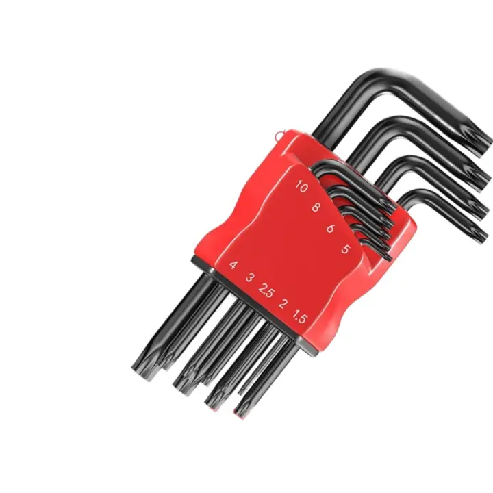 Juego de llaves hexagonales de alta resistencia, llave de reparación, destornillador de doble punta, llave hexagonal de dureza extendida, llave hexagonal tipo L, juego de llaves Allen - 1