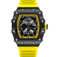 Reloj de Lujo para Hombres Reloj de Negocios Litio Autómico con Fecha y Luz Empuñadura de Cuero - details 0