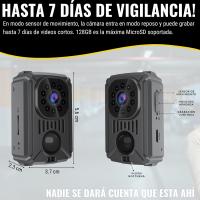 Minicámara de Espía Oculta, Funciona sin Internet, Cámara de Vigilancia HD con Visión Nocturna y Detección de Movimiento para Coche, 11 Horas de Batería, Cámara Espía sin Wifi - details 2