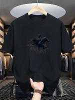 Camiseta Casual de Cuello Redondo para Hombres Ligera de Verano, Manga Corta, Estampado de Caballo Geométrico Ropa de Moda de Estilo Urban - details 5