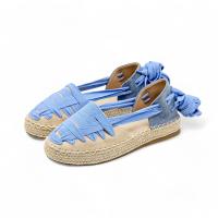Sandalias Planas de Lona con Cordones de Yute Para Mujer Tendencia Elegante Cómoda y de Moda Para Primavera y Verano - details 9
