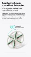 Quitapelusas Eléctrica Portátil Recargable por USB Ideal para Ropa, Tela, Cortina - details 6