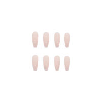 Uñas Postizas De Press on Estilo Francés Rosa Gradient 24 Pcs Tamaño Medio-Longucho Reutilizables Para Mujeres QH-R485 - details 3
