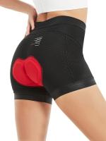Pantalones Cortos de Ciclismo para Mujer - ONEO de Alta Elasticidad, Poliéster/Spandex Transpirable, No Transparente, Diseño de Bloques de Color con Almohadilla de Absorción de Impactos de Silicona 3D, Ideal para Montar al Aire Libre - details 12