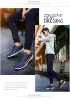 Zapatillas antideslizantes para hombre, vulcanizadas, informales, transpirables, zapatos de ocio - details 8