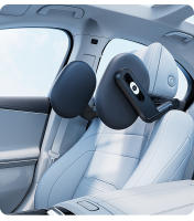 Almohada cervical para coche de 3 ejes |   Ganchos Dobles + Memoria Ortopédica |   Soporte Lumbar Ajustable |   Diseño Lateral para Dormir |   Universal para todos los coches |   Miravia España" - details 15