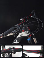 Manillar de Aleación de Aluminio MTB en Forma de Gullo 9 Grados 31.8*720/780mm - details 4