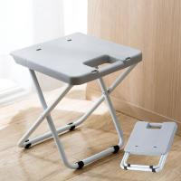 Taburete plegable portátil multifuncional para el hogar, silla de ducha de plástico para baño, ahorro de espacio, fácil almacenamiento - details 0