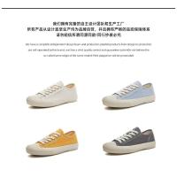 Zapatos de lona con almohadilla de piel de cerdo, zapatos individuales casuales de fondo plano para mujer, zapatos pequeños blancos versátiles - details 5