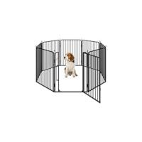 Yaheetech 6 Vallas para Perros Extensibles Plegables Vallas para Jardín 80X60 cm - details 11