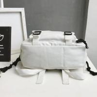Mochila nvas grande para hombres y mujeres, cuello sual de color sólido, bolso de hombro escolar Vie, versión coreana - details 19