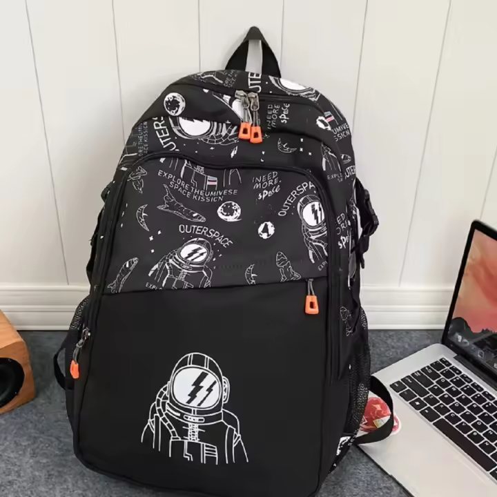 Mochila de campus personalizada, mochila de montañismo de entrenamiento impermeable, mochila clásica neutral - 1