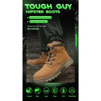 Nuevas Botas de Seguridad Impermeables 2024 Zapatos Industriales de Cuero Protectoro - details 2