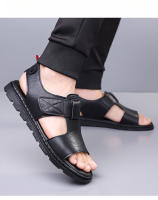 Sandalias de verano para hombre 2025, nuevas sandalias de playa antideslizantes con suela suave, zapatos romanos casuales de moda. - details 13