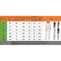 Damas 2 Conjunto2025Sudadera de moda de primavera y otoño，Traje deportivo y de ocio - details 1