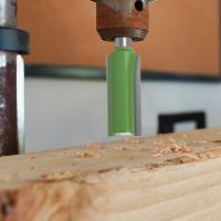 Brocas de enrutador de doble filo de un solo borde para tallado de madera, broca de fresado, cortador de ranurado - details 0
