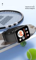 Reloj inteligente P59 para hombres y mujeres, reloj inteligente SANLEPUS con pantalla HD de 2,01 pulgadas, llamadas Bluetooth, notificaciones, más de 100 modos deportivos, monitor de salud para frecuencia cardíaca, oxígeno en sangre y sueño, IP67, compati - details 13
