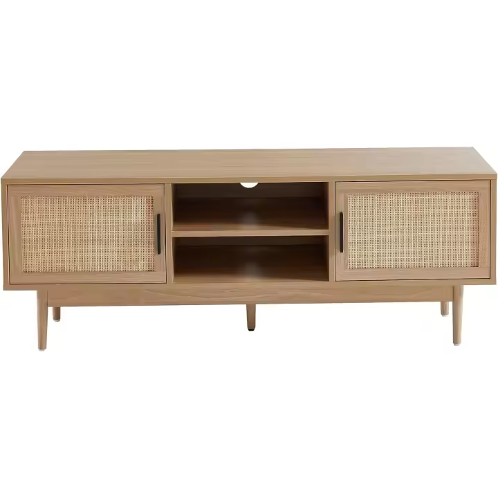 Amana Mueble para TV, Madera de ingeniería, L130cm - 1
