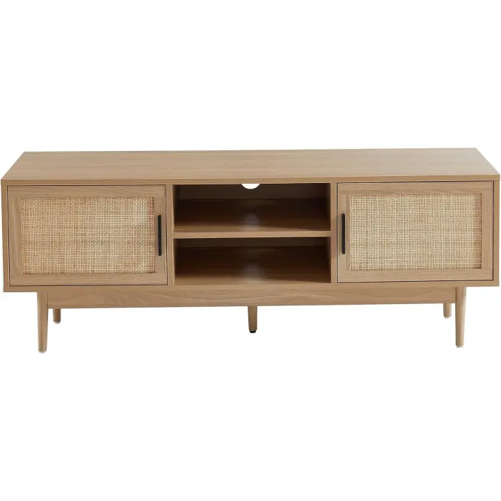 Amana Mueble para TV, Madera de ingeniería, L130cm - 1