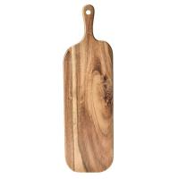 Tablas de cortar de madera gruesas, herramientas de cocina antimoho, tabla de charcutería con mango, tabla de queso de madera para platos de pan y fruta - details 12
