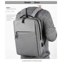 Mochila para ordenador portátil de 15,6 pulgadas para hombre, morral escolar de nailon con carga Usb, resistente al agua - details 18