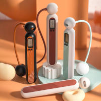 Cuerda de Saltar Digital Bicolor Longitud Ajustable Sin Cable Ideal para Deportes y Aire Libre - details 0