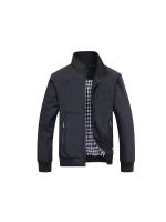 Chaqueta de Hombre Bomber Ligera Casual Abrigo con Cremallera para Primavera y Otoño Chaqueta de Moda Callejera Hip Hop con Bolsillo Material Exterior de Poliéster Cuidado de Tela Lavable en Máquina - details 7