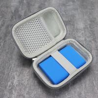 Bolsa de almacenamiento EVA a prueba de golpes, bolsa protectora resistente al desgaste para almacenamiento de auriculares, bolsa organizadora de cables de datos ligera portátil - details 12
