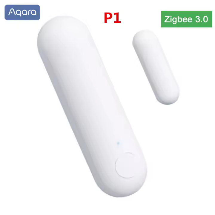 Aqara Sensor de ventana de puerta P1 Zigbee 3.0 Smart Home Wireless Antirrobo Homekit Puerta de inducción Alarma magnética para HomeKit APP - 1