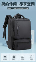 Mochila Computadora Hombres Negro Portátil Estilo Universitario Estudiante Mochila Escolar - details 0