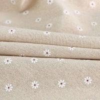 Manteles de alta calidad, diseños florales de Margarita, elegantes bordes ENCE, textiles rectangulares mezclados con lino de algodón, utilizados para - details 10