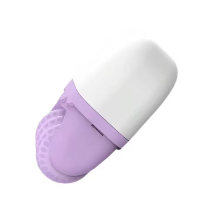 Rodillo de hielo de doble cabezal, instrumento de belleza de hielo dos en uno, masajeador facial Universal - 1