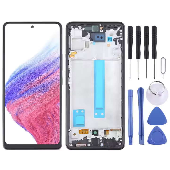Pantalla LCD Incell para Samsung Galaxy A53 5G Ensamblaje Completo con Marco - 1