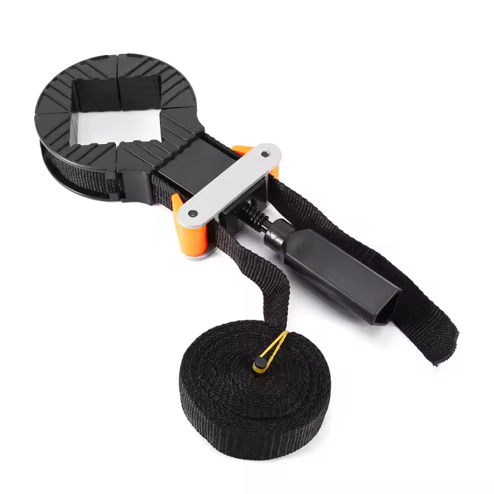 Abrazadera de banda multifunción, abrazadera de esquinas de banda ajustable rápida, Clip poligonal para carpintería - 1