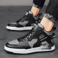 Zapatillas Casuales de Cuero de Microfibra de Alta Zapatos Deportivos para Hombres a la Moda - details 7
