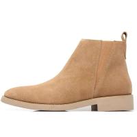 Zapatos nuevos Rome 2025 con mayor altura de corte, diseño moderno, botines Chelsea para hombre, piel de ante - details 10