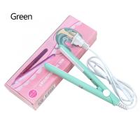 Plancha alisadora de pelo 2 en 1, plancha eléctrica de cerámica, Mini herramientas de estilismo para alisar la barba antiestática - details 6