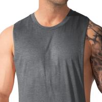Camiseta sin mangas de gimnasio para hombre, chaleco deportivo de entrenamiento, cómodo, informal, a la moda, gran oferta, Verano - details 29