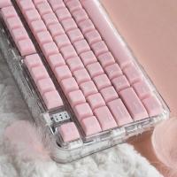 Translucent Key caps 162 Keys Double shot Cherry profile Custom Keycap Set For Alice layout MX Switch OEM nical Keyboard - details 3