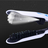Professional Steam Straightener Brush Salon Wet Dry Fast Ionic Steampod Flat Iron Hair Straightener - details 11
