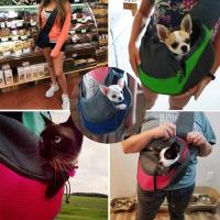 Mochila Portátil para Mascotas Bolso de Hombro Transpirable de Malla para Perros - details 1