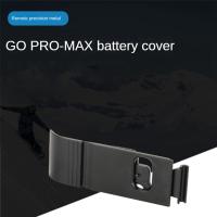 Cubierta lateral de batería deslizante para Gopro MAX, cámara a prueba de polvo, tapa de puerta protectora extraíble, puerto de caja de carga, negro, 2 uds. - details 4