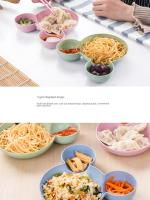 Kid Cartoon Mouse Mickey Bowl Plates Lunch Box Kid Baby Kids Infant Rice Food Bowl Plastic Dinnerware - details 5
