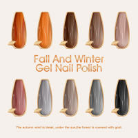 ROSALIND Esmalte de uñas en Gel, conjunto de varios colores de otoño e invierno, semipermanente UV, lámpara Led, regalo de Navidad y Halloween - details 17