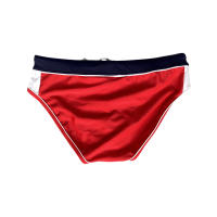 Jessborn calzoncillos de natación para hombre, bañador profesional de cintura baja con bloqueo de color a la moda, entrenamiento de primavera caliente en la playa - details 10